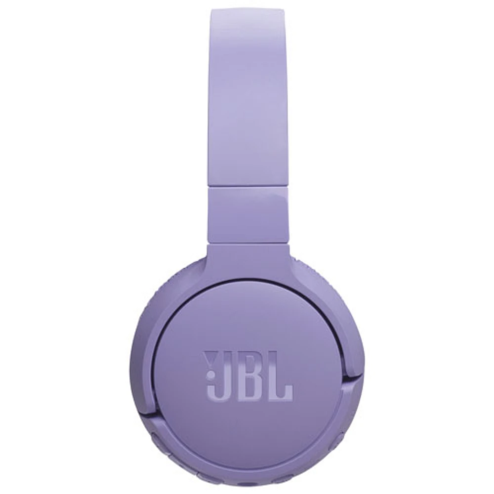 JBL Tune 670NC On-Ear Noise Cancelling Bluetooth Headphones - Purple
