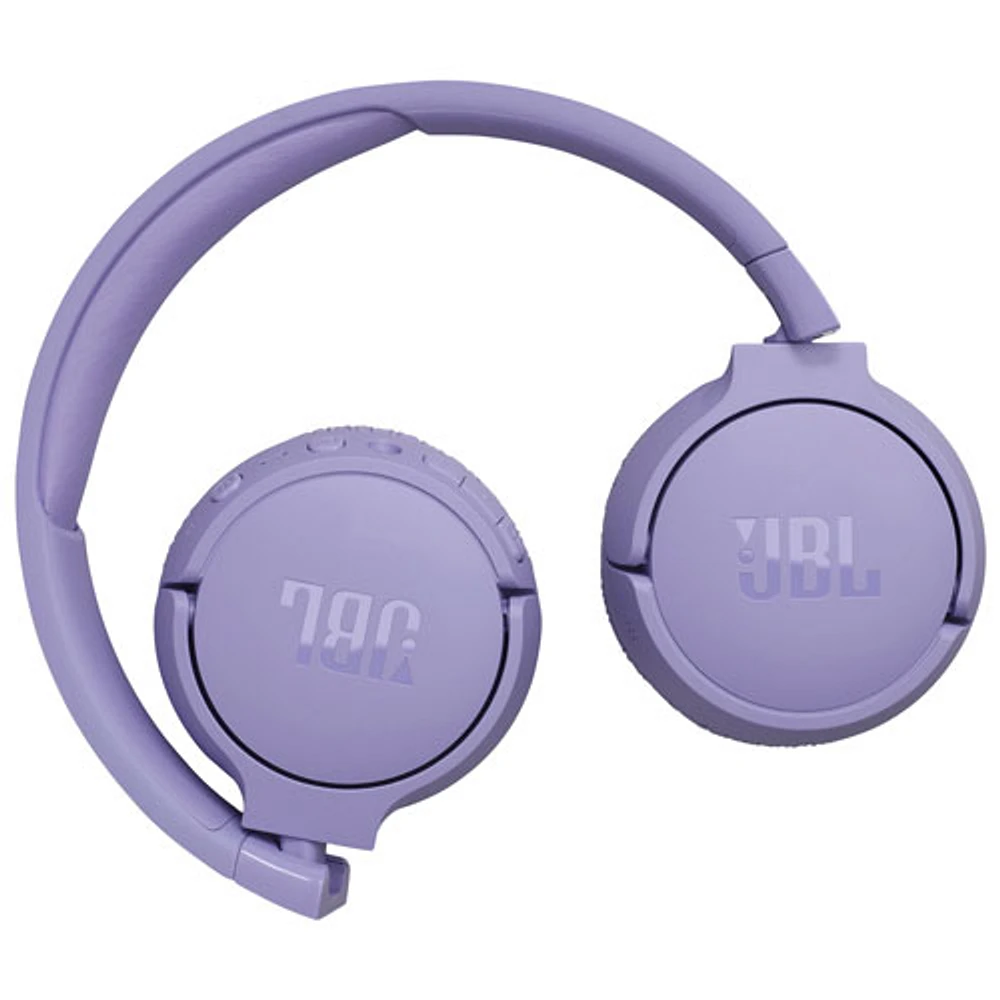 JBL Tune 670NC On-Ear Noise Cancelling Bluetooth Headphones - Purple