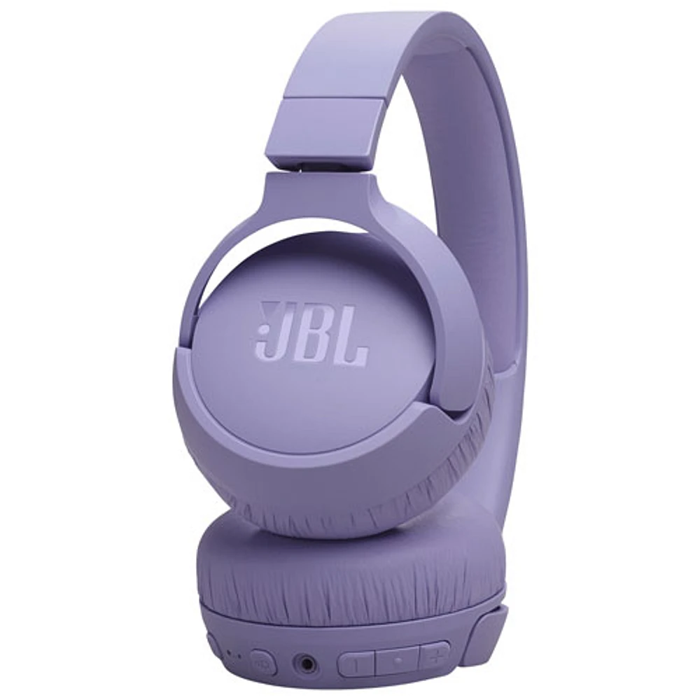 JBL Tune 670NC On-Ear Noise Cancelling Bluetooth Headphones - Purple