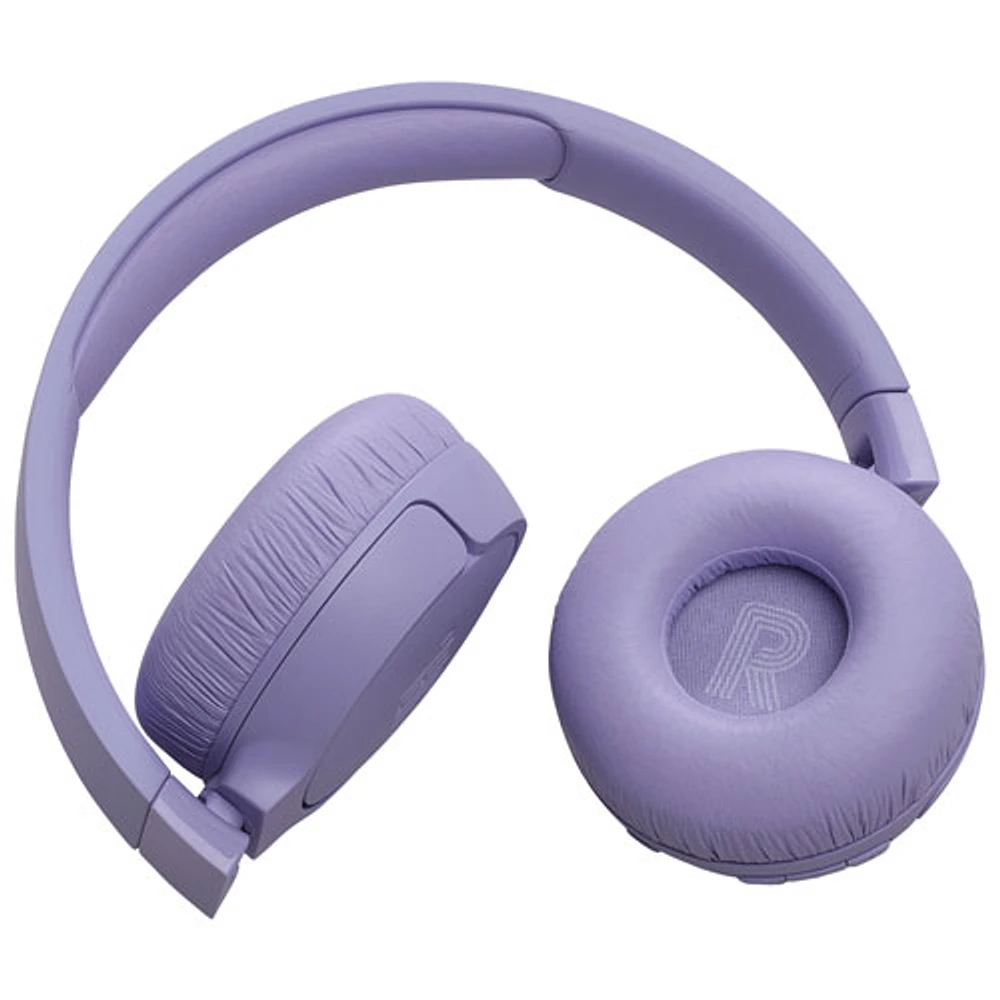 JBL Tune 670NC On-Ear Noise Cancelling Bluetooth Headphones - Purple