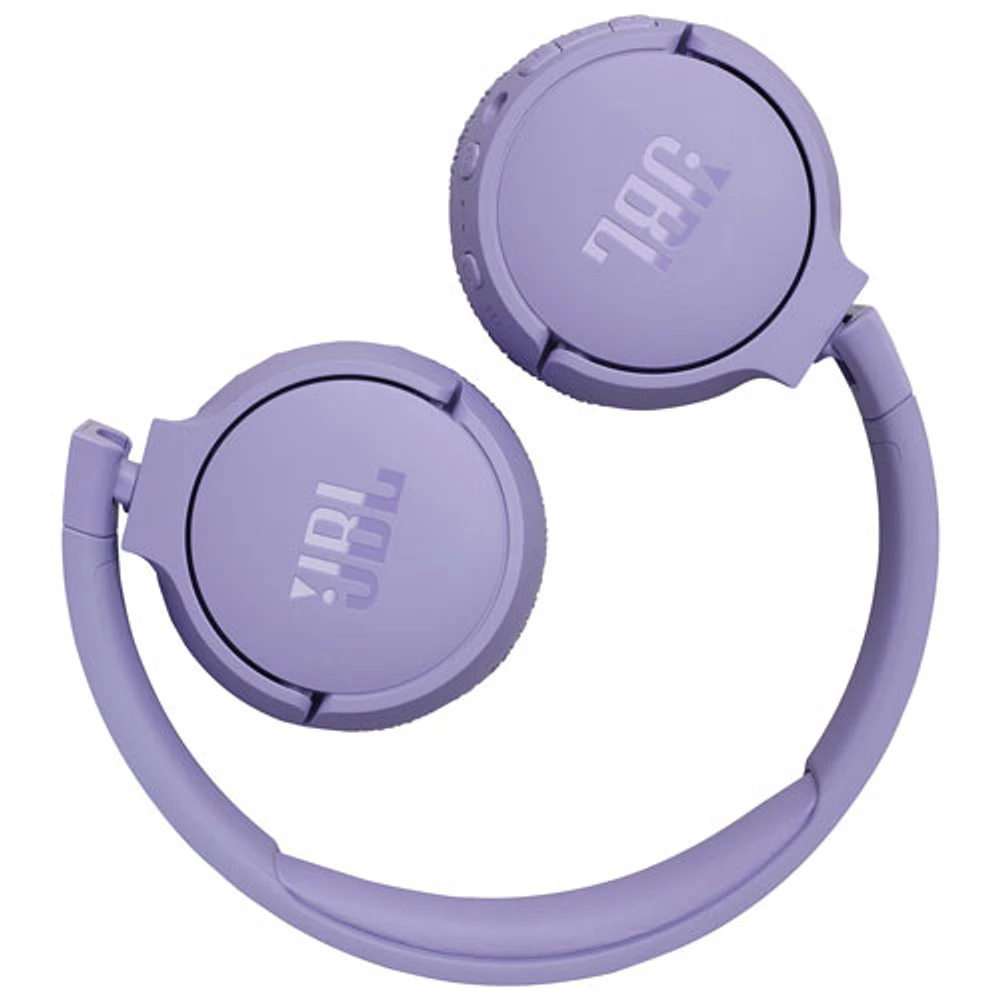 JBL Tune 670NC On-Ear Noise Cancelling Bluetooth Headphones - Purple