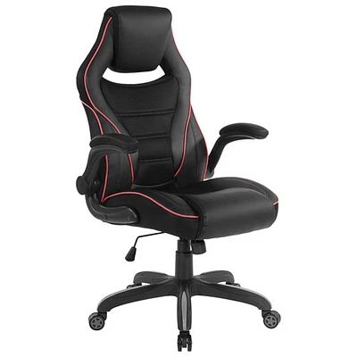 OSP Xeno Faux Leather Gaming Chair - Red