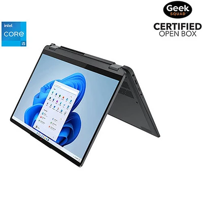 Boîte ouverte - Port. 2-en-1 tactile 14 po IdeaPad Flex 5i Lenovo (Core i5-1235U Intel/SSD 512 Go/RAM 8 Go)