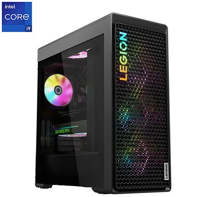 Ordinateur de jeu Legion Tower 7i de Lenovo - Gris tempête (Core i9 14900KF d'Intel/RAM 32 Go/SSD 1 To/GeForce RTX 4080 SUPER)