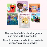 Tablette 8 po 32 Go FireOS Fire HD 8 Kids (2024) d'Amazon avec étui à l'épreuve des enfants