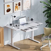 Bureau debout électrique à hauteur réglable de 47 po de LjubLjana