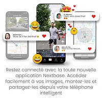 Caméra de tableau de bord 1080p 1K Piqo de Nextbase avec Wi-Fi et GPS