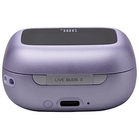 JBL Live Buds 3 In-Ear Noise Cancelling True Wireless Earbuds - Purple