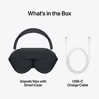 Apple AirPods Max (USB-C) Over-Ear Noise Cancelling Bluetooth Headphones - Midnight