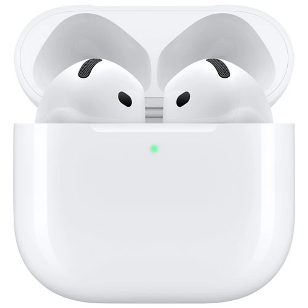 Écouteurs boutons 100 % sans fil AirPods 4 d'Apple avec étui de chargement USB-C