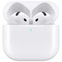 Écouteurs boutons 100 % sans fil AirPods 4 d'Apple avec étui de chargement USB-C