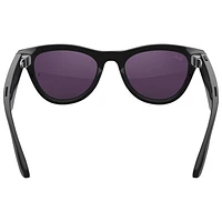 Ray-Ban | Meta Skyler Glasses with AI, Photo, Video, Audio & Messaging - Shiny Black/Clear to Amethyst Transitions