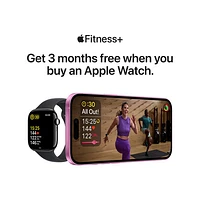 Apple Watch Series 10 (GPS) 46mm Jet Black Aluminum Case with Black Sport Band - Medium/Large