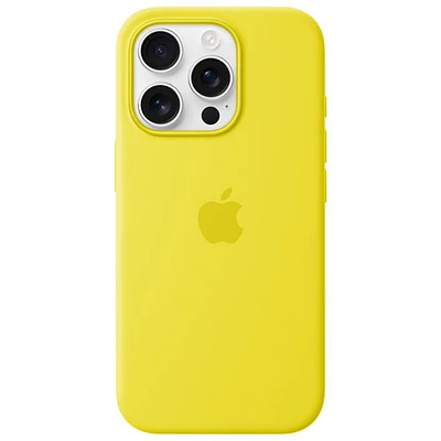 tui rigide ajusté en silicone avec MagSafe d'Apple pour iPhone 16 Pro