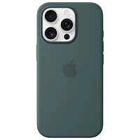 Apple Silicone Fitted Hard Shell Case with MagSafe for iPhone 16 Pro - Lake Green
