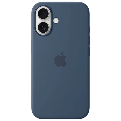 tui rigide ajusté en silicone avec MagSafe d'Apple pour iPhone 16
