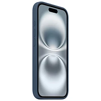 tui rigide ajusté en silicone avec MagSafe d'Apple pour iPhone 16