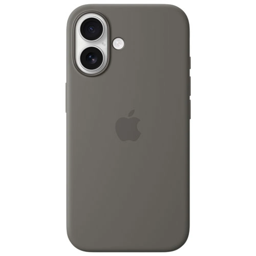 Apple Silicone Fitted Hard Shell Case with MagSafe for iPhone 16