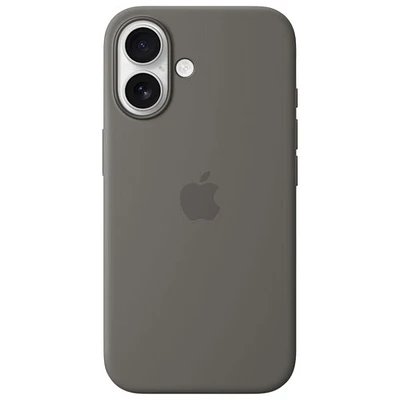 Apple Silicone Fitted Hard Shell Case with MagSafe for iPhone 16