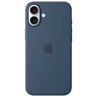 tui rigide ajusté en silicone avec MagSafe d'Apple pour iPhone 16 Plus