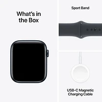 Apple Watch SE (GPS) 44mm Midnight Aluminum Case with Midnight Sport Band