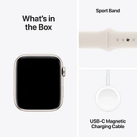 Apple Watch SE (GPS) de mm avec boîtier en aluminium comète et bracelet sport comète