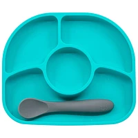 bbluv Yumi Silicone Plate and Spoon Set