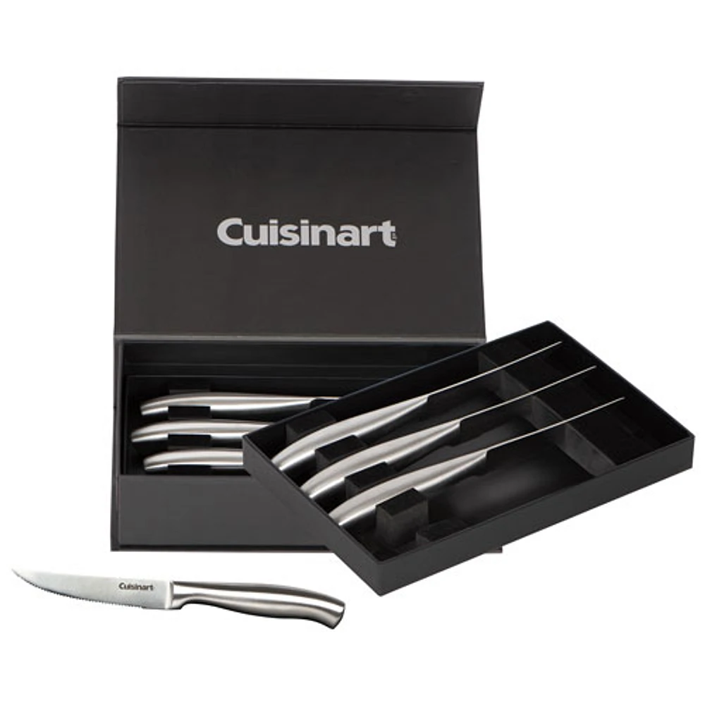 Cuisinart Stainless Steel 8-Piece Knife Set (SSC-8STKC) - Black