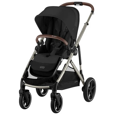 CYBEX Gazelle S Full-Size Convertable Stroller - Taupe/Moon Black