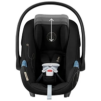 Cybex Aton G Swivel Infant Car Seat with SensorSafe - Moon Black