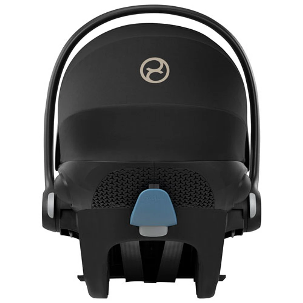 Siège d'auto pour bébé Aton G Swivel avec SensorSafe de Cybex - Noir lunaire