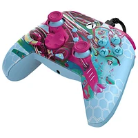Manette avec fil REMATCH Glow de PDP pour Xbox Series X|S/Xbox One/PC - Android Dreams