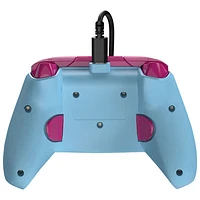 Manette avec fil REMATCH Glow de PDP pour Xbox Series X|S/Xbox One/PC - Android Dreams