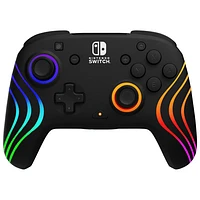 Manette de jeu sans fil Afterglow Wave RVB de PDP pour Switch