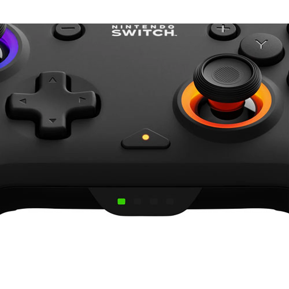 Manette de jeu sans fil Afterglow Wave RVB de PDP pour Switch