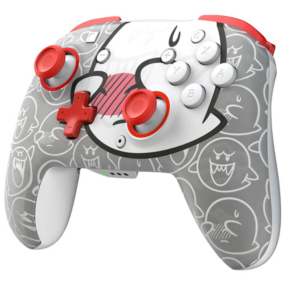 PDP REMATCH Glow Wireless Controller for Switch - Boo Hoo