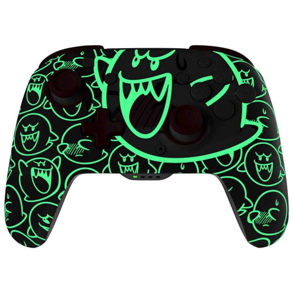 PDP REMATCH Glow Wireless Controller for Switch - Boo Hoo