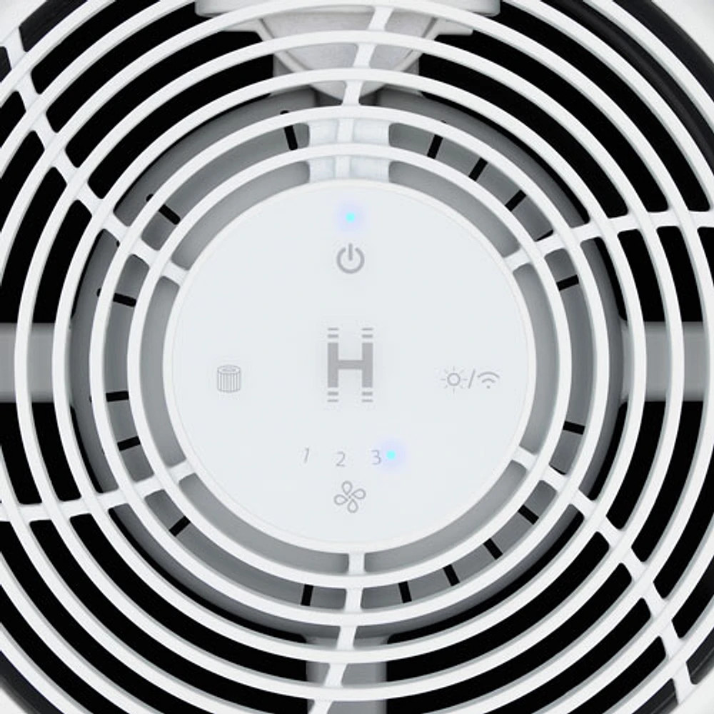 Purificateur d'air intelligent 3-en-1 TotalClean T100 de HoMedics avec filtre HEPA