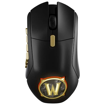 Souris de jeu Bluetooth de 18 000 ppp Aerox 9 avec suivi de l'inclinaison PixArt de SteelSeries - Noir