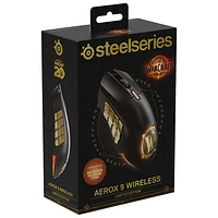 Steelseries Aerox 9 18000 DPI Bluetooth PixArt Tilt Tracking Gaming Mouse - Black