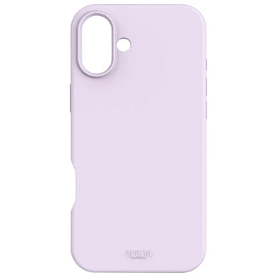 Avana Velvet Fitted Hard Shell Case with Magsafe for iPhone 16 - Lavender
