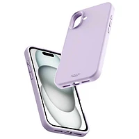 Avana Velvet Fitted Hard Shell Case with Magsafe for iPhone 16 - Lavender