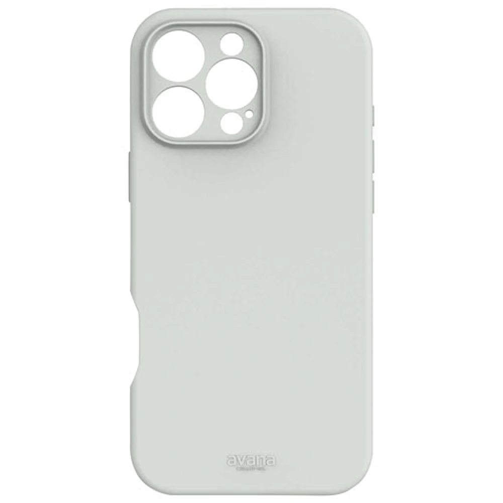 Avana Velvet Fitted Hard Shell Case with Magsafe for iPhone 16 Pro Max - Pewter