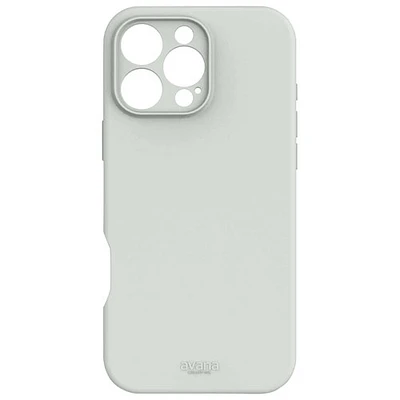 Avana Velvet Fitted Hard Shell Case with Magsafe for iPhone 16 Pro Max - Pewter