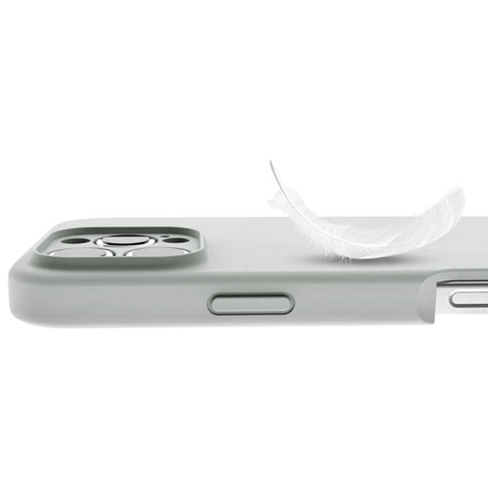 Avana Velvet Fitted Hard Shell Case with Magsafe for iPhone 16 Pro Max - Pewter
