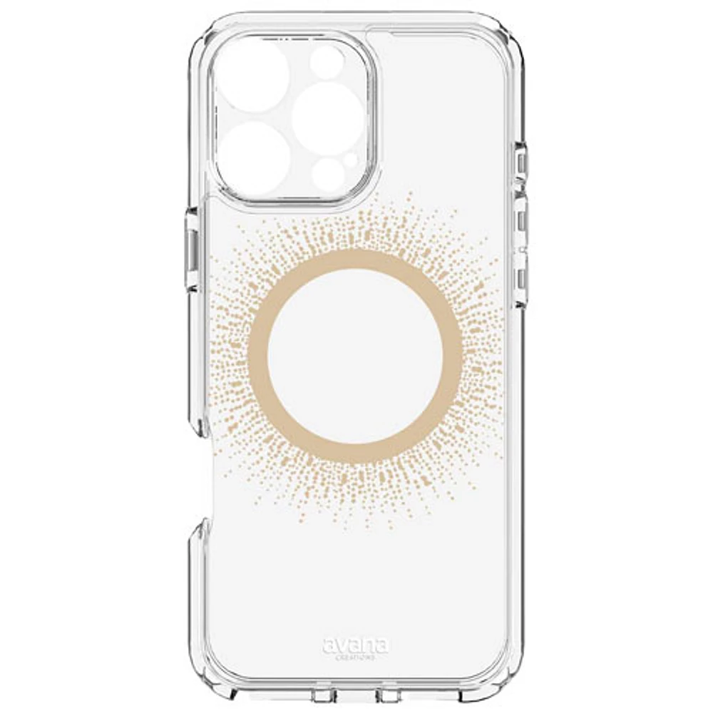 Avana Aura Fitted Hard Shell Case with Magsafe for iPhone 16 Pro - Gold