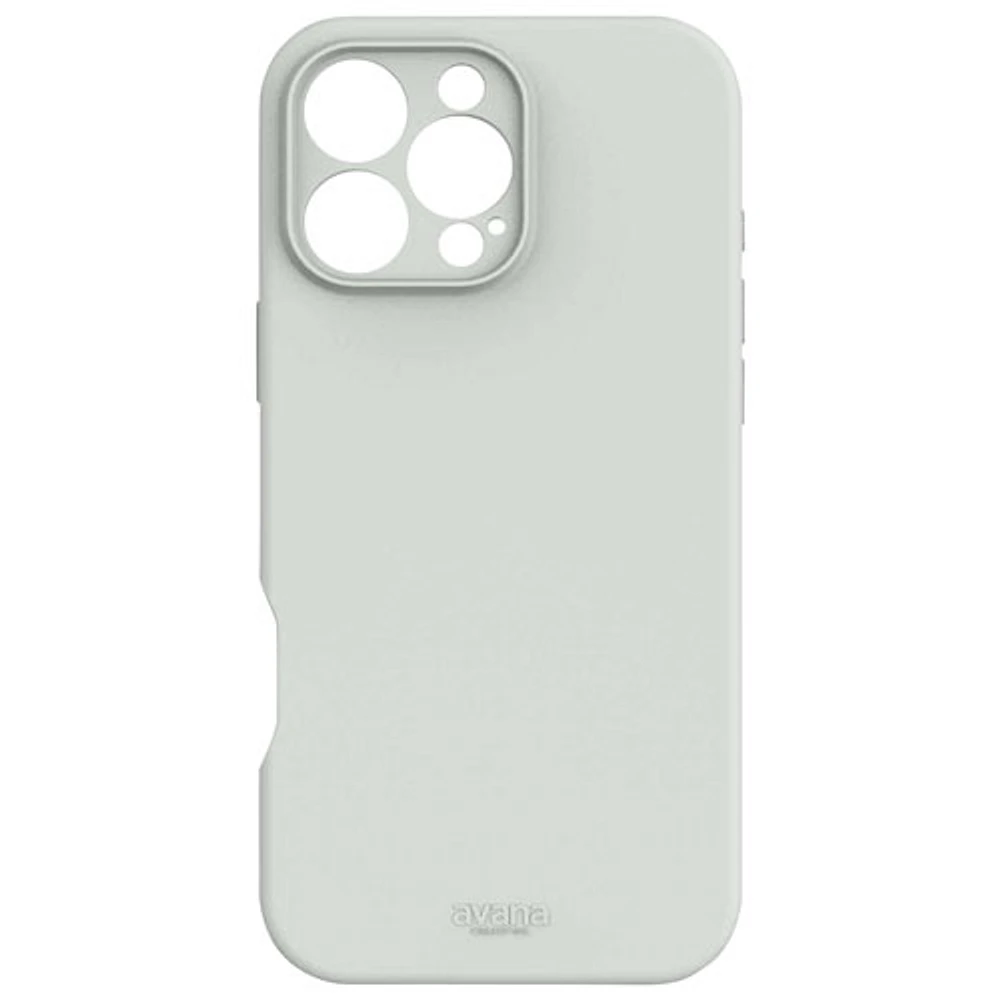 Avana Velvet Fitted Hard Shell Case with Magsafe for iPhone 16 Pro - Pewter