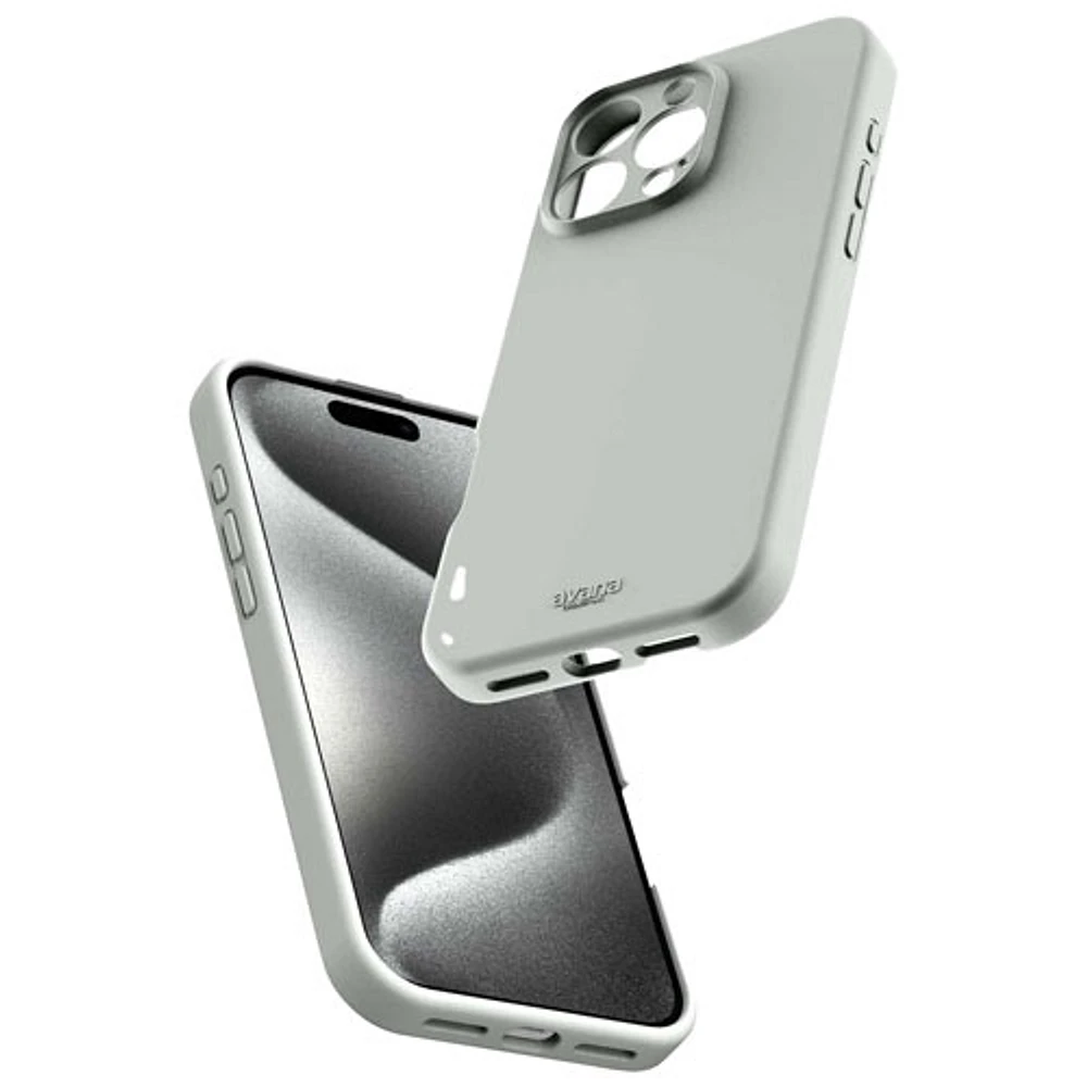 Avana Velvet Fitted Hard Shell Case with Magsafe for iPhone 16 Pro - Pewter