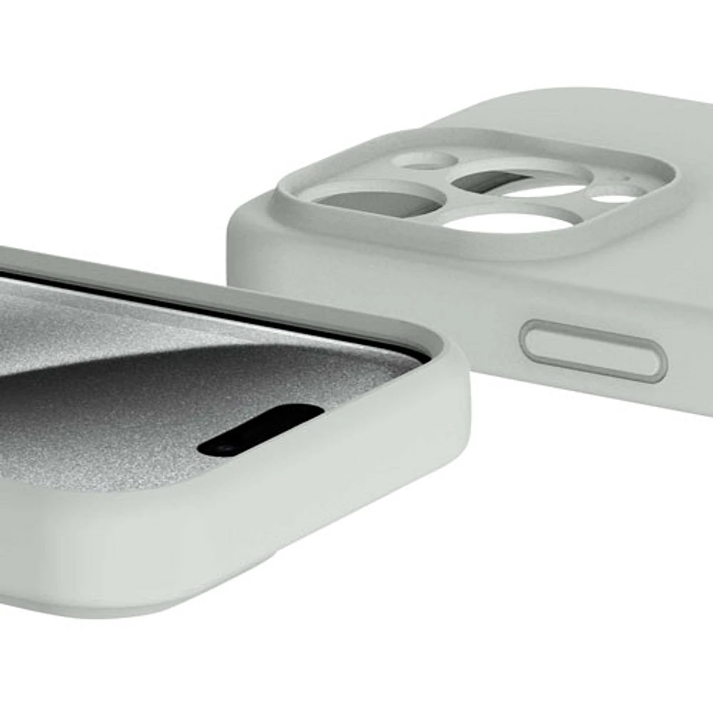 Avana Velvet Fitted Hard Shell Case with Magsafe for iPhone 16 Pro - Pewter
