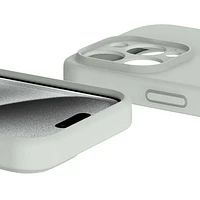 Avana Velvet Fitted Hard Shell Case with Magsafe for iPhone 16 Pro - Pewter